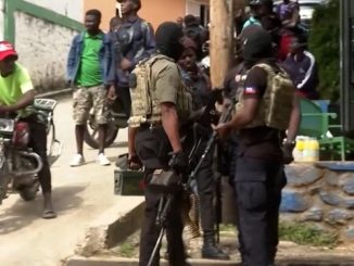 Haiti security operations in Kenscoff