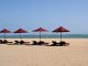 Bali empty beach