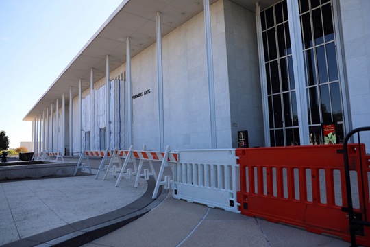 Kennedy Center barricades
