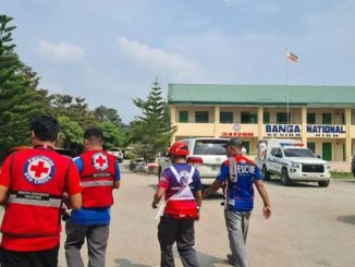 Philippine Red Cross at Banga school shooting