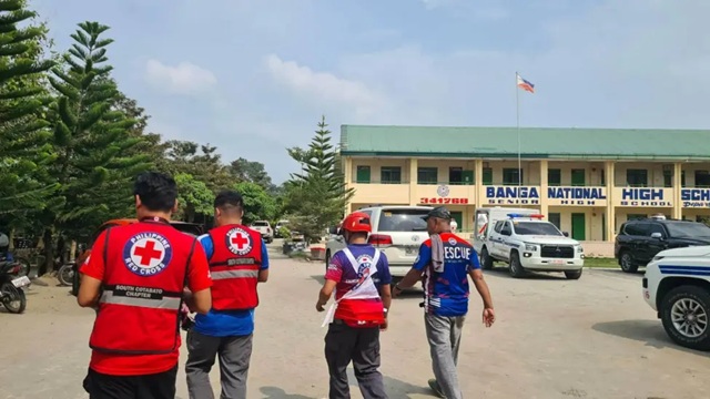 Philippine Red Cross at Banga school shooting
