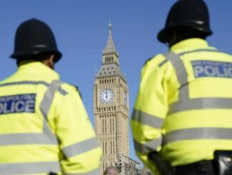 Metropolitan police and Big Ben