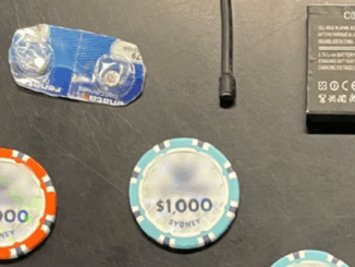 Sydney casino hidden camera and earpiece