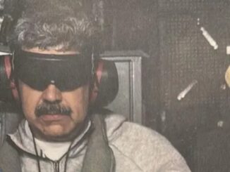 Nicolas Maduro on board the USS Iwo Jima