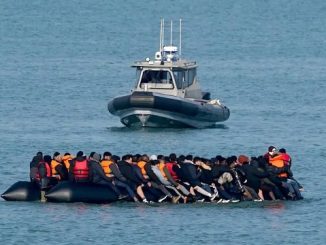 English Channel boat people