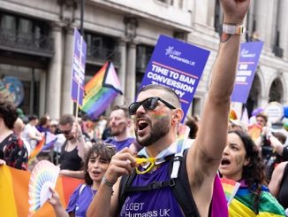 Conversion therapy protest